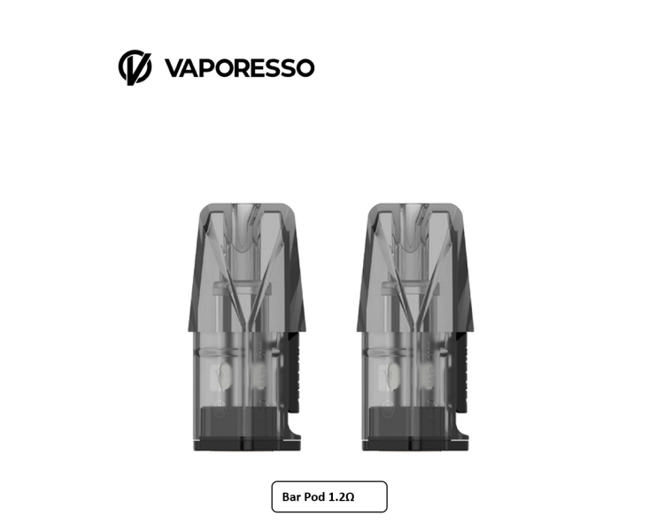 Vaporesso BARR  Replacement Pod 1.2 Ohm 