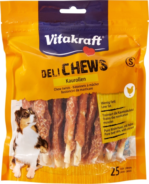 vitakraft deli chews 25 pieces