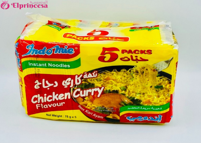 اندومي نكهة خضار وليمون  70 غم *5 حبة