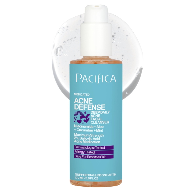 Pacifica acne cleanser غسول بالسالسليك اسيد لعلاج حب الشباب