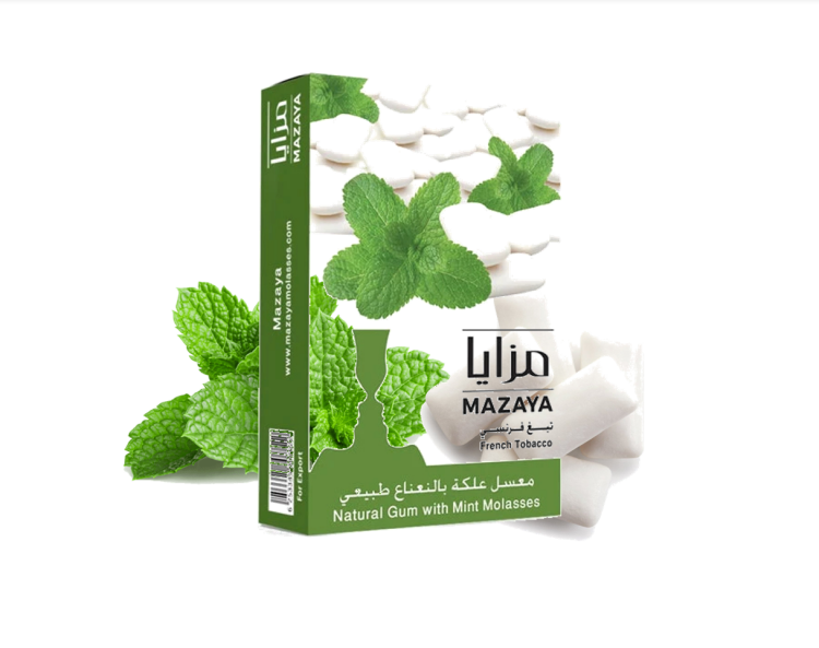 MAZAYA Gum With Mint Flavor - 50 gr