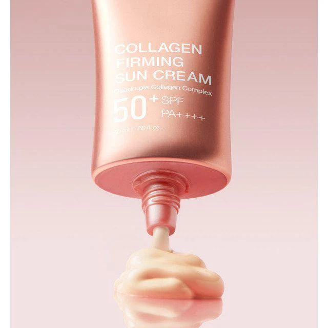 Medicube collagen firming sun cream كريم حماية وعناية للبشرة في خطوة واحدة! 