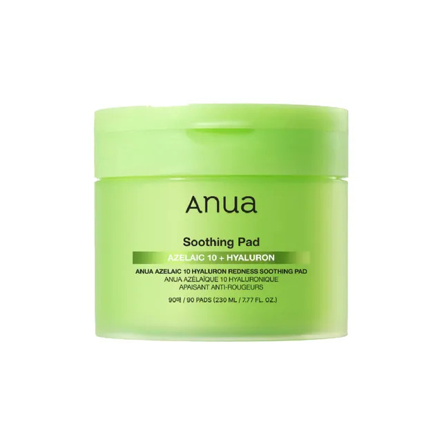 Anua, Azelaic 10 Hyaluron Redness Soothing Pad