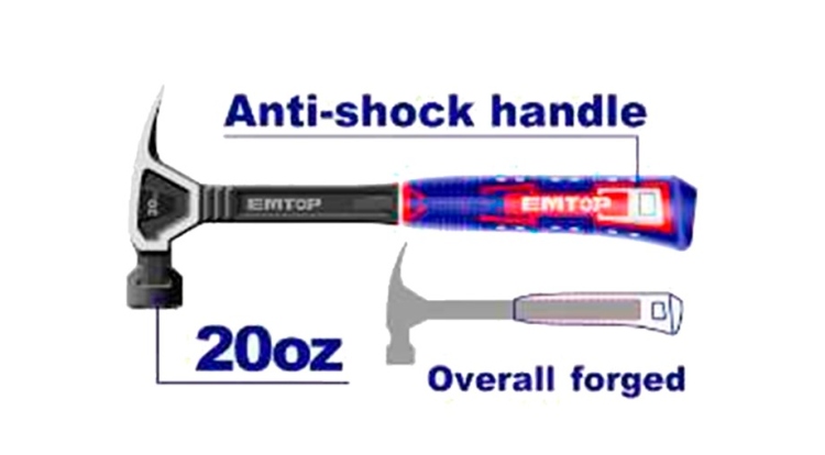 شاكوش خلع يد فيبر سوبر EHAMCH2020       560 G  