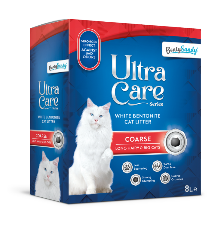 BENTYSANDY ULTRA CARE LITTER Long Hairy & Big Cats 