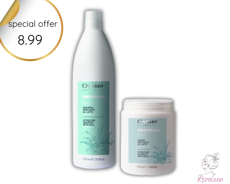 شامبو +حمام الزيتOyster-Hydrating Cream With Milk