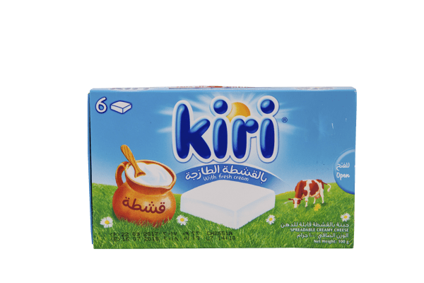 كيري جبنة مربعات 6 قطع