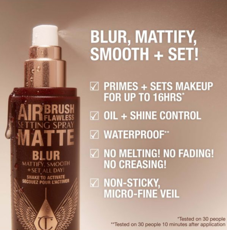 Charlotte Tilbury Airbrush Flawless Setting Spray - Matte