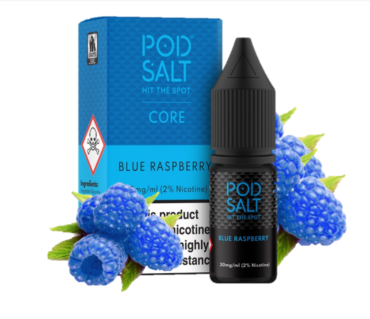 Pod Salt Blue Raspberry SaltNic Vape Juice 