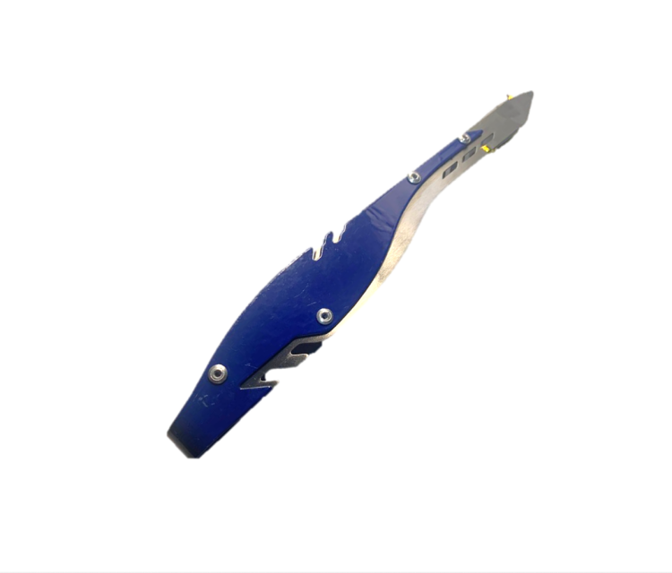 Charcoal  Premium Stainless Steel Tweezers – Special for Shisha - Blue Color 