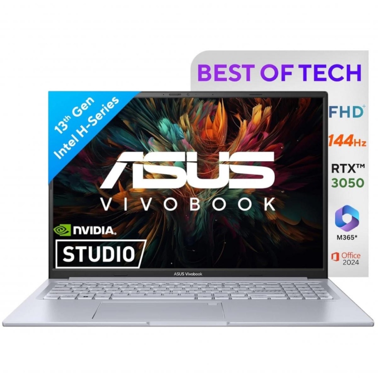 ASUS VIVOBOOK 16X K3605VC-RP381 13TH  INTEL® CORE™ I7-13620H - NVIDIA RTX™ 3050 4GB GDDR6, 16GB DDR4, 1TB M.2 NVME, 16.0" 144HZ