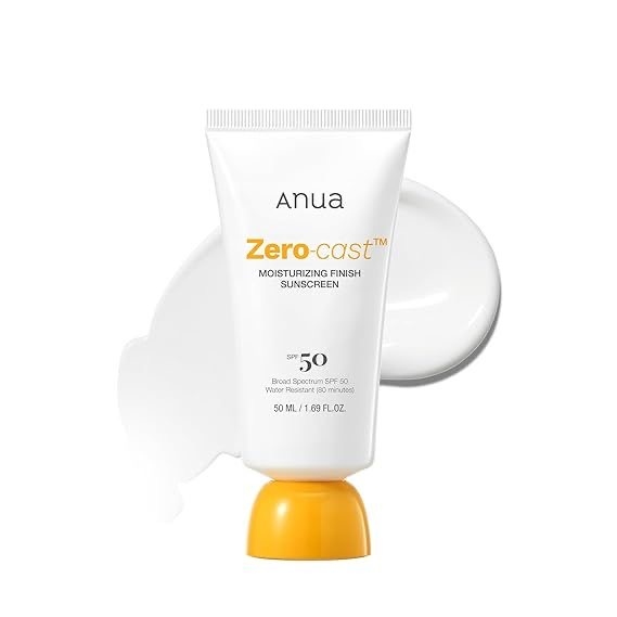 Anua - ZeroCast Moisturizing Finish Sunscreen 50ml