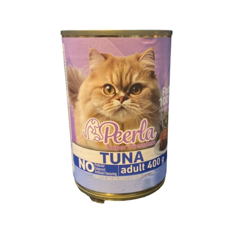 peerla tuna wet food for adult cats 