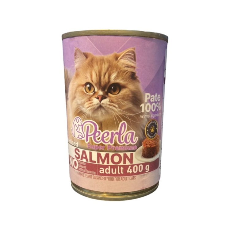 peerla salmon wet food ror adult cats