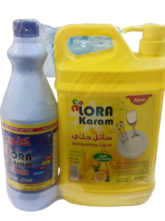 سائل جلي لورا كرم 1700مل حبة كلور