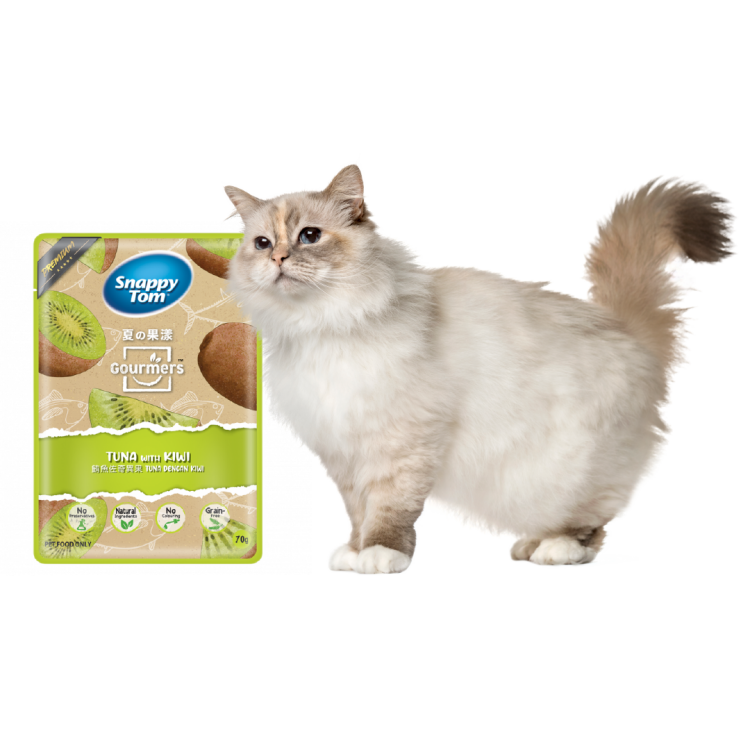 Snappy Tom  tuna with kiwi   70g 