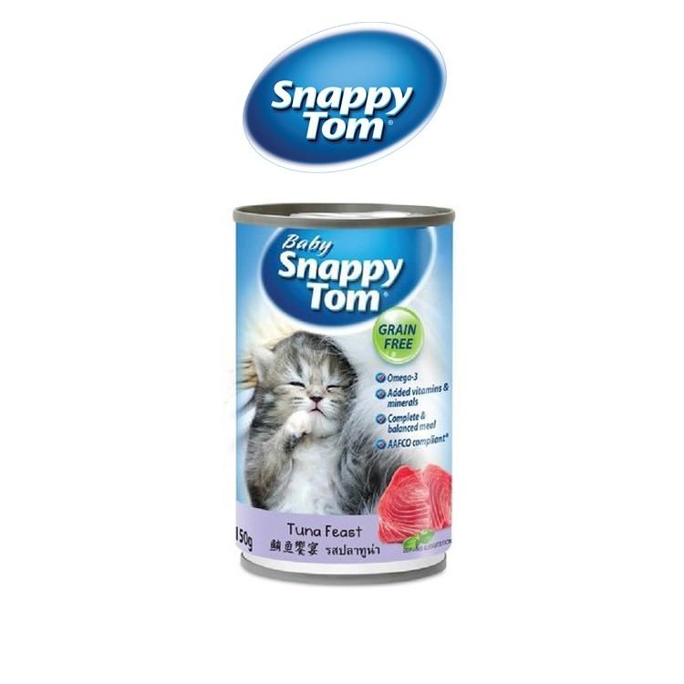Snappy tom for baby cat Tuna  feast 150g 