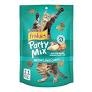 Friskies Purina Made in USA Facilities Cat Treats, Party Mix Meow Luau Crunch - (10) 2.1 oz. Pouches