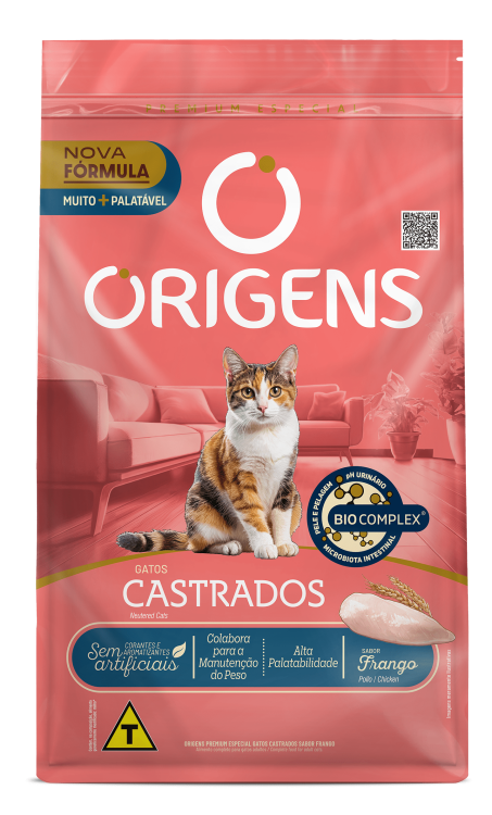 أوريجنز طعام جاف للقطط المعقمة بنكهة الدجاج