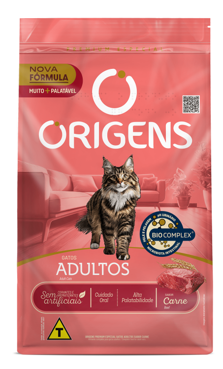 أوريجنز طعام جاف للقطط البالغة بنكهة اللحم