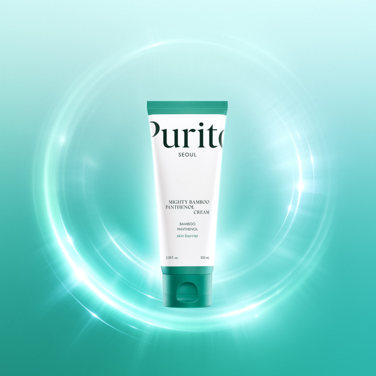 Purito  bamboo panthenol cream mini كريم مرطب الخيزران بيوريتو