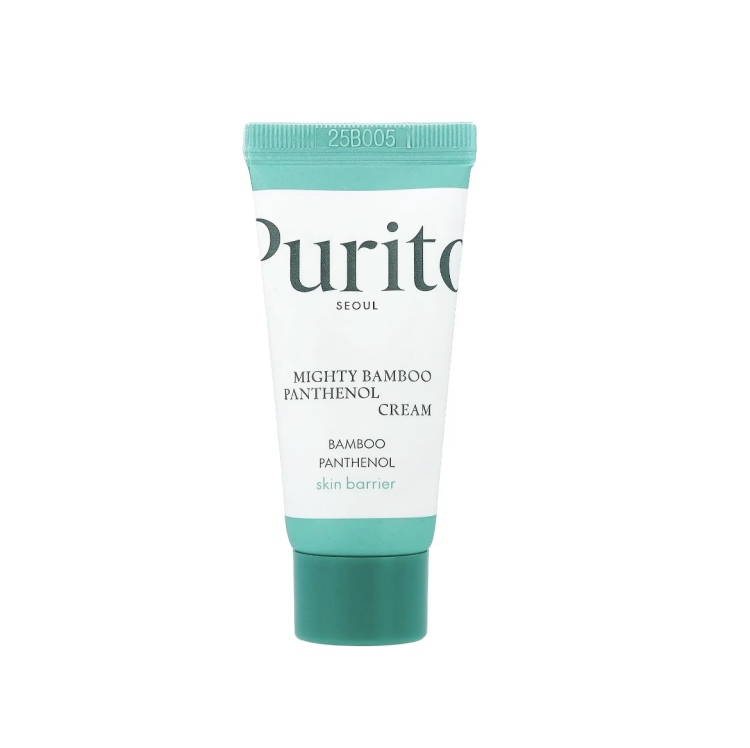 Purito  bamboo panthenol cream mini كريم مرطب الخيزران بيوريتو