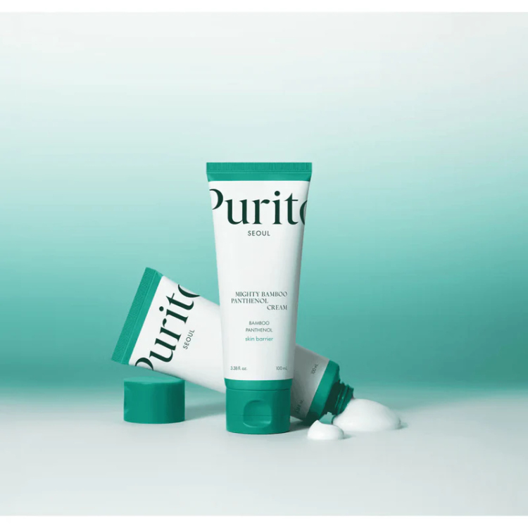 Purito  bamboo panthenol cream mini كريم مرطب الخيزران بيوريتو