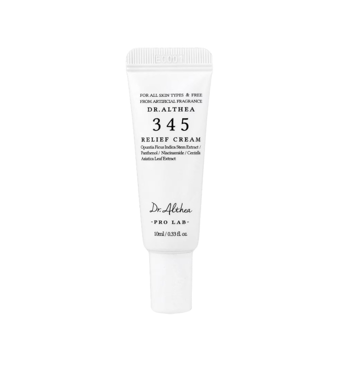 Dr.althea 345 relief cream Mini كريم مرطب للبشرة المرمم 