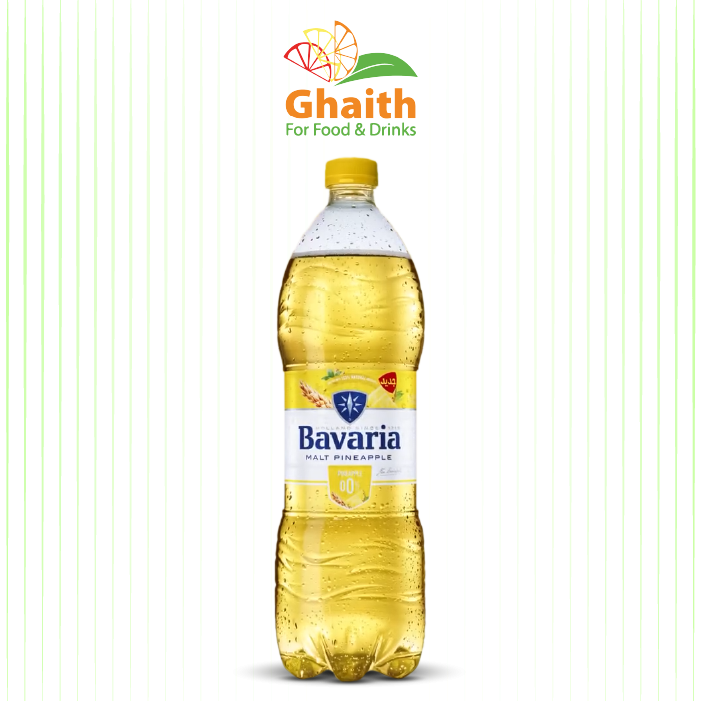 بفاريا شراب شعير اناناس 1لتر