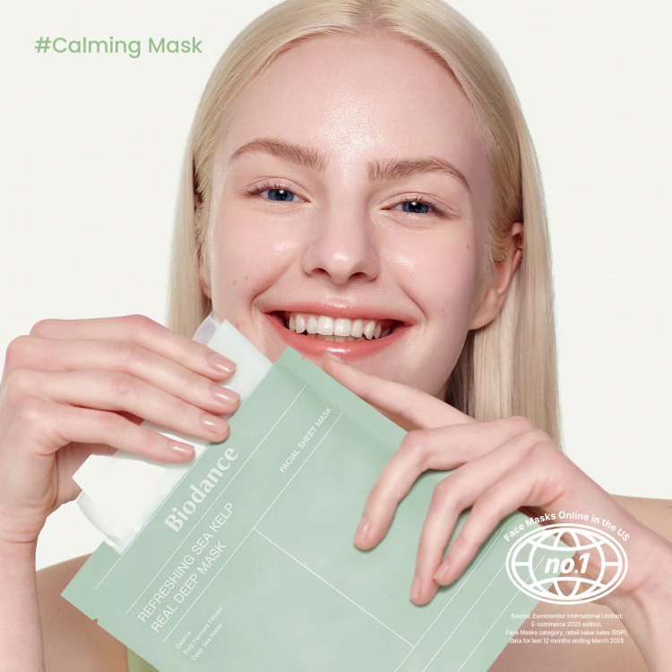 Biodance refreshing sea kelp mask  ماسك الترطيب والنضارة والاشراقة 