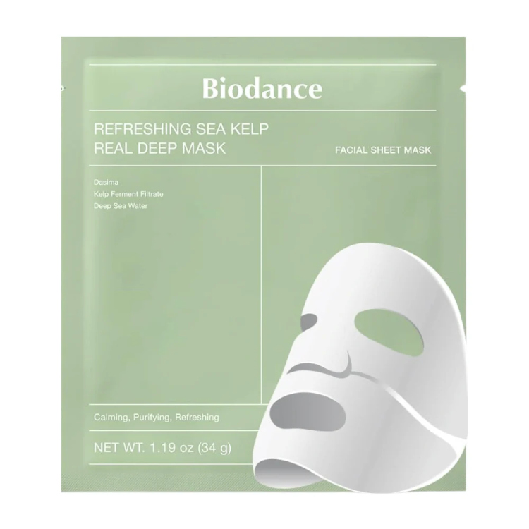 Biodance refreshing sea kelp mask  ماسك الترطيب والنضارة والاشراقة 