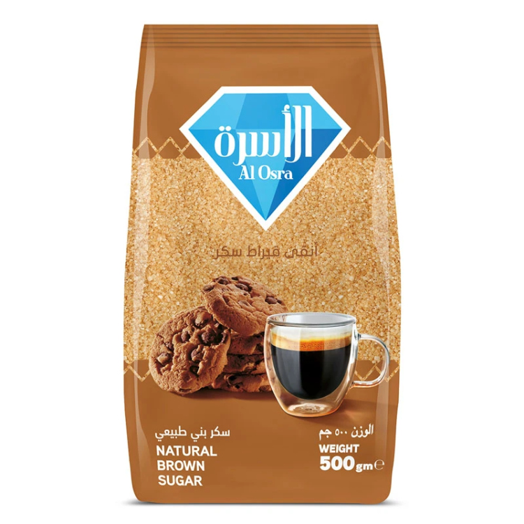 الاسرة سكر بني 500غم