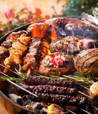 Grilled kebab