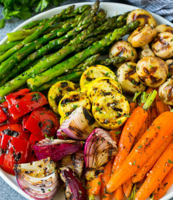 Grilled vegetables