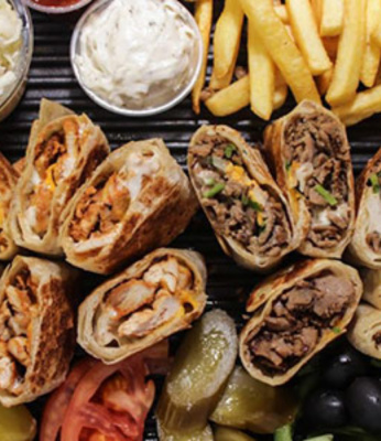Double Mix Shawarma Meal