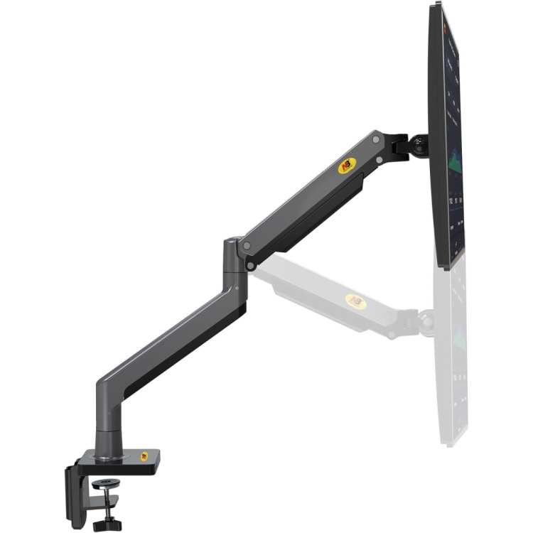 NB NORTH BAYOU G35 22"-32" DUAL MONITOR STAND GAS-SPRING HEAVY DUTY DESK MOUNT BRACKET