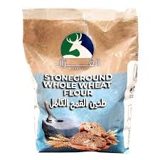 الغزال طحين قمح كامل 1 ك