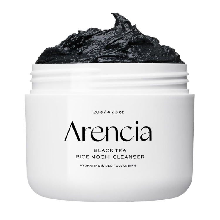 Arencia - Black Tea Rice Mochi Cleanser 120g