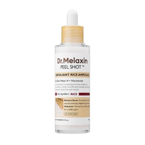 Dr.Melaxin - Peel Shot Exfoliant White Rice Ampoule 80ml