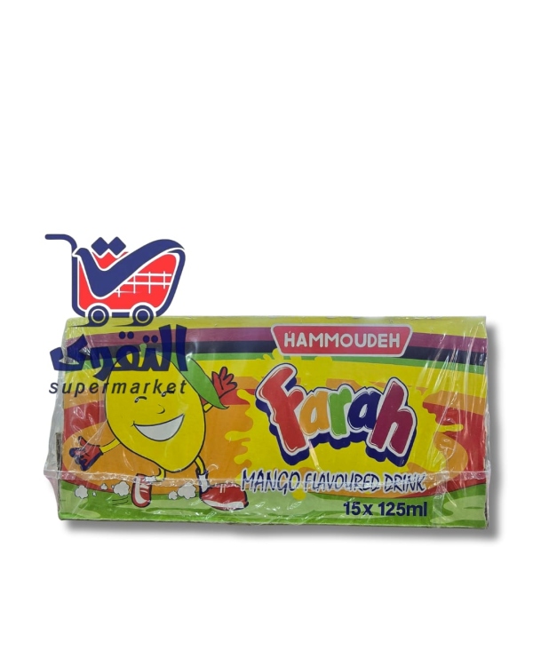 فرح شراب بنكهة المانجا 125مل*15