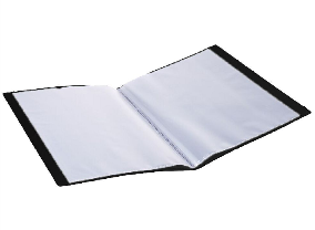 File Pockets 10Pcs,Black