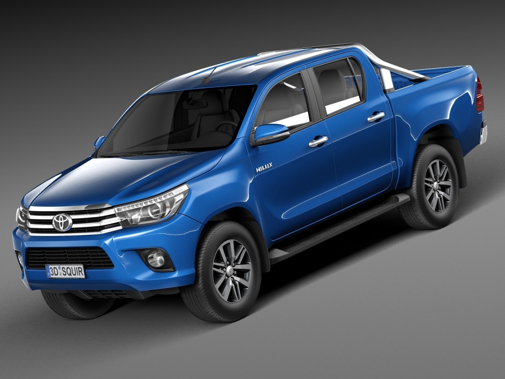 تظليل كريتف تويوتا هايلوكس HILUX DOUBLE CABIN موديل  2016-2021