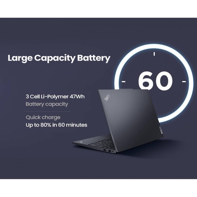 LENOVO THINKPAD E16 - CORE ULTRA 7 255H -16GB -1TB SSD-21SR001HAD