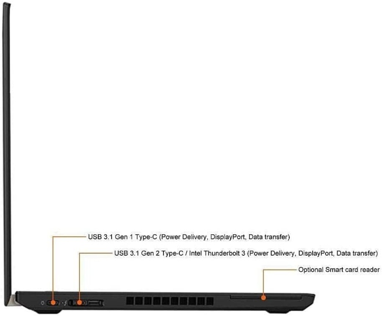 Lenovo ThinkPad T480 I5 8TH -16GB RAM -512GB SSD  -14.0"