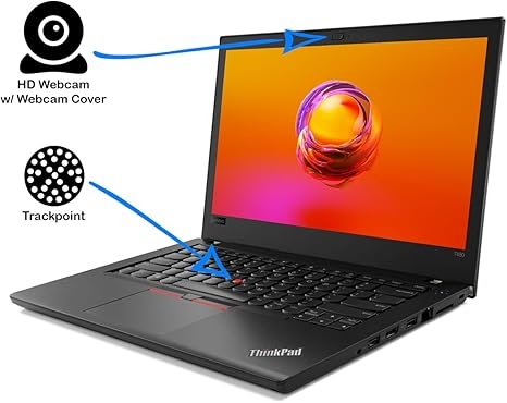 Lenovo ThinkPad T480 I5 8TH -16GB RAM -512GB SSD  -14.0"