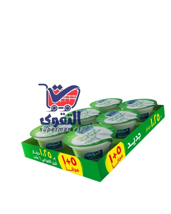 المراعي لبن 150غم*6
