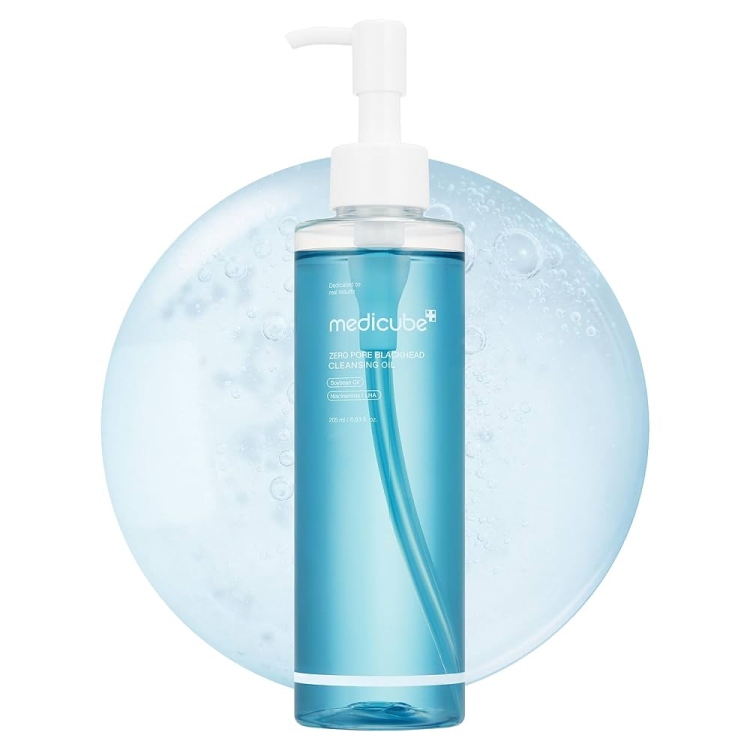 Medicube zero pore blackhead deep cleansing oil غسول زيتي لتنظيف البشرة بعمق من الرؤوس السوداء 