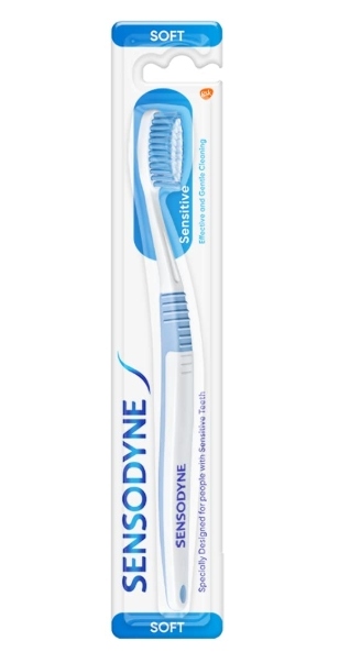 سنسوداين فرشاة أسنان ناعمة للعناية باللثة