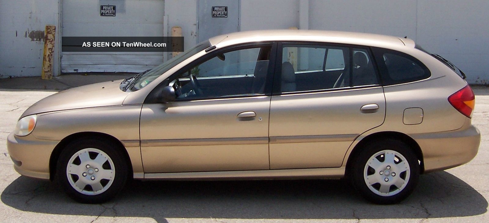 تظليل كريتف كيا  KIA RIO WAGON موديل  2002-2005