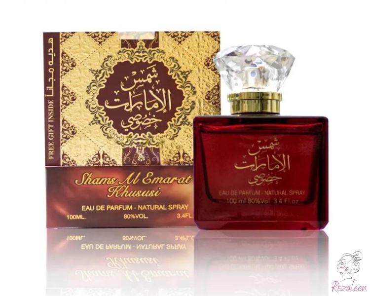 عطر شمس الامارات خصوصي عود 100 مل للنساء